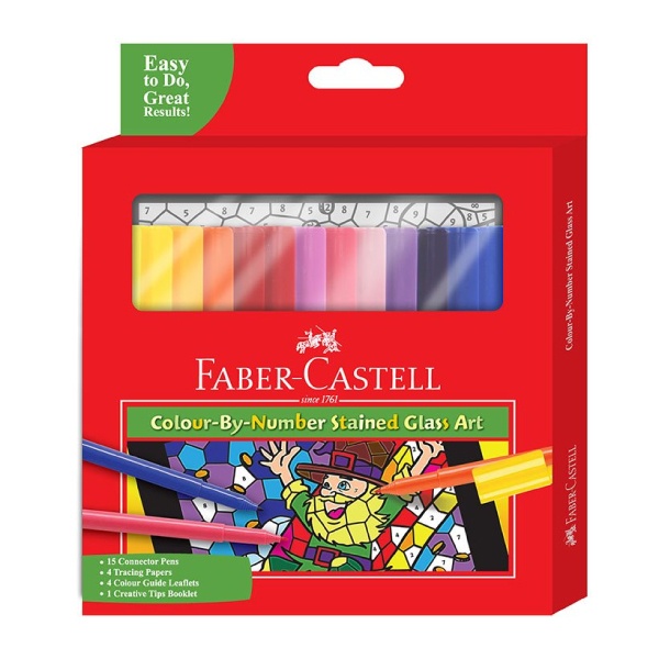 Bộ Khung Tranh Tô Màu Bằng Số 155082 Faber Castell