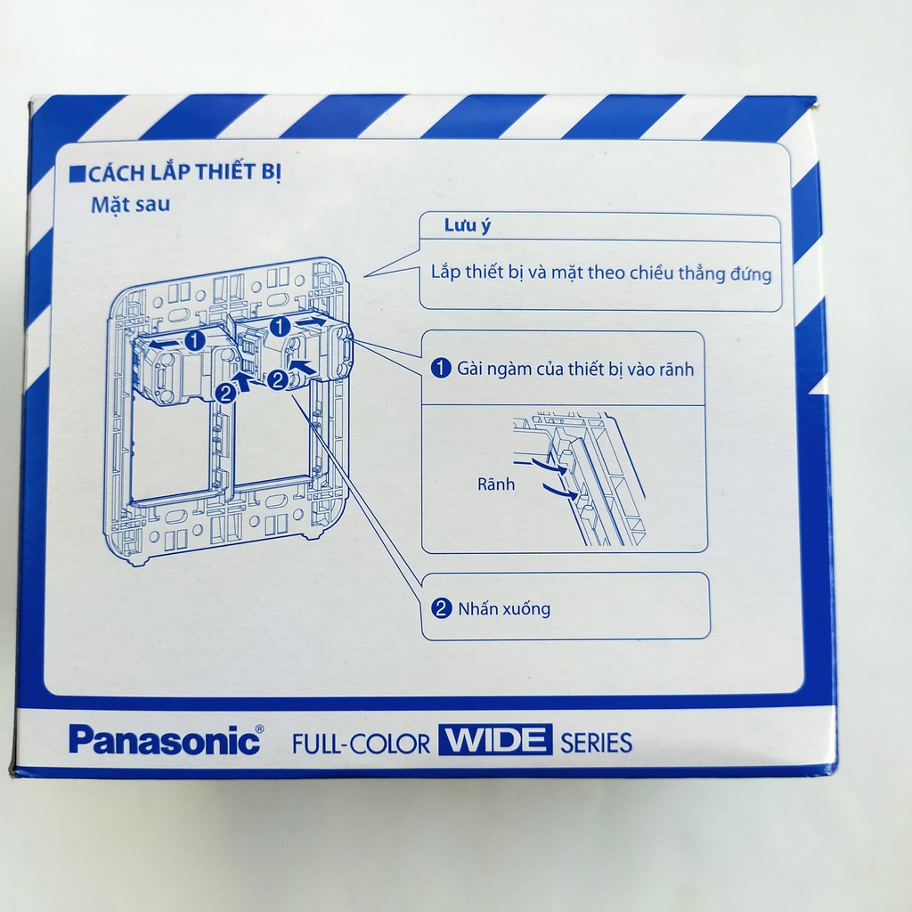 [PANASONIC] Mặt Dùng Cho 6 Thiết Bị Wide