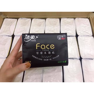 GIẤY FACE ĐEN - GIẤY ĂN FACE ĐEN -GIẤY VỆ SINH FACE - HÀNG NỘI ĐỊA TRUNG QUỐC