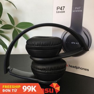 Tai nghe bluetooth P47 cao cấp tainghe bluetooth phiên bản mới nhất 5.0