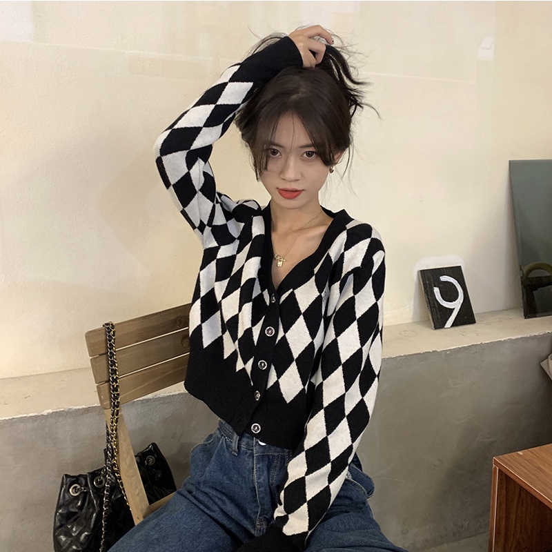 Áo SUXI tay dài dệt kim thiết kế mới thời trang mùa thu dành cho nữ