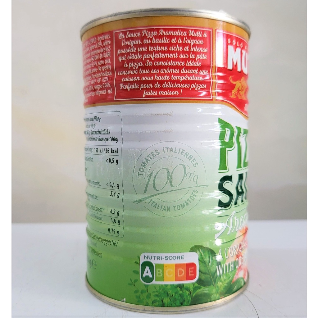 XỐT PIZZA  MUTTI Pizza sauce Aromatica