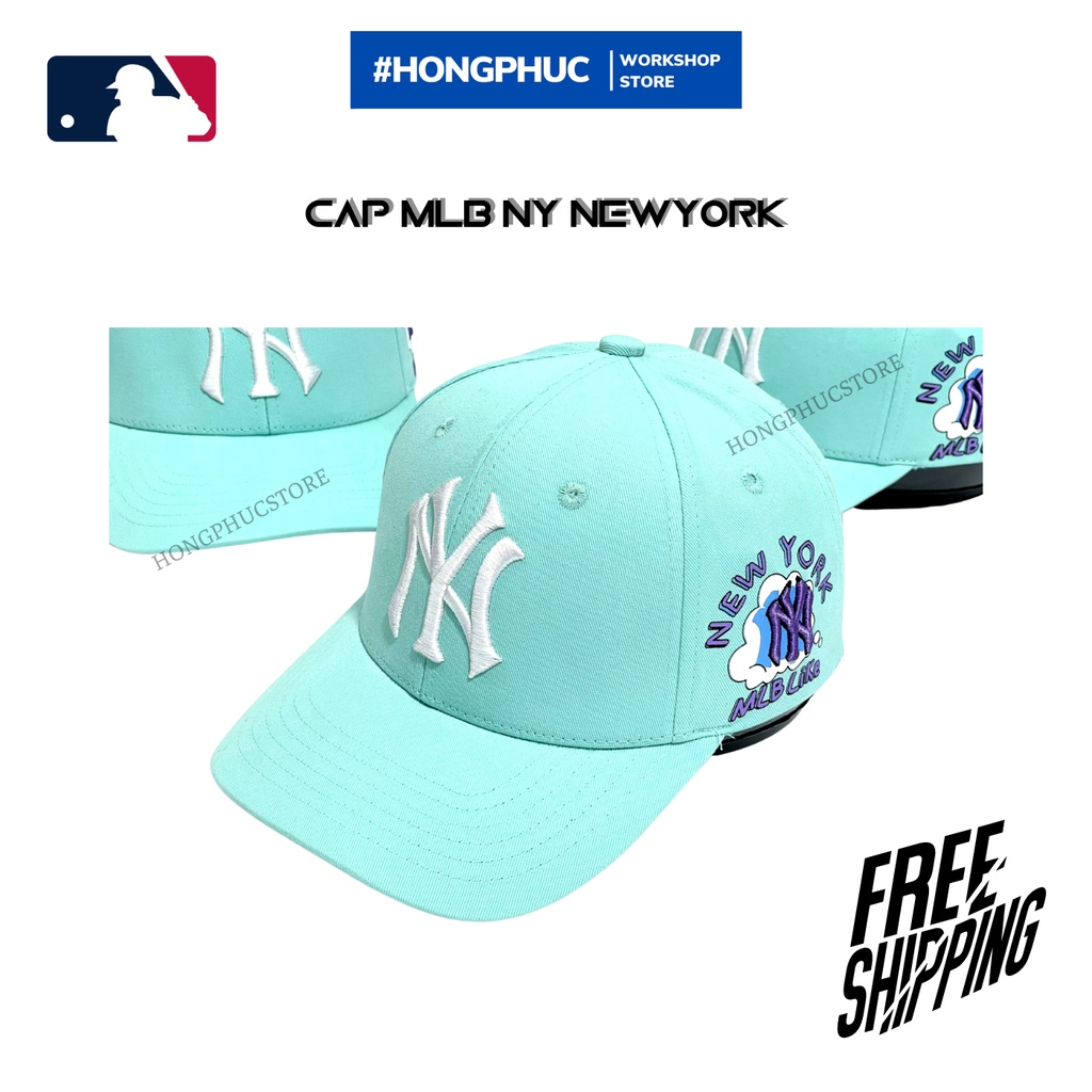 Mũ lưỡi trai, mũ cap NY new york - Freesize - Logo thêu cao cấp siêu chuẩn