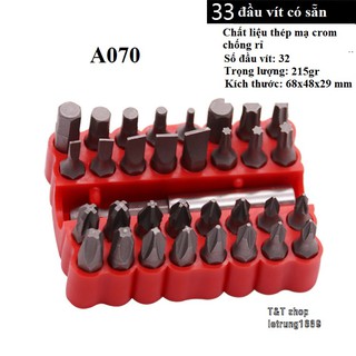 Bộ Vít Thép 33 Đầu