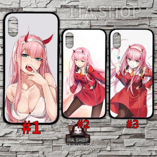 Ốp lưng điện thoại Zero Two - Ốp Lưng Anime - I.phone 5s 6 6s 6s+ 7+8+ X Xs Xr 11 11 pro max 12 12 pro max