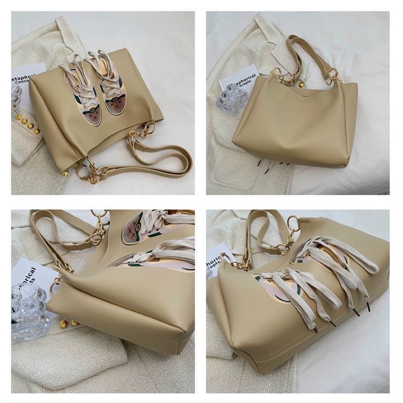 Túi xách công sở phối giây giầy mẫu mới