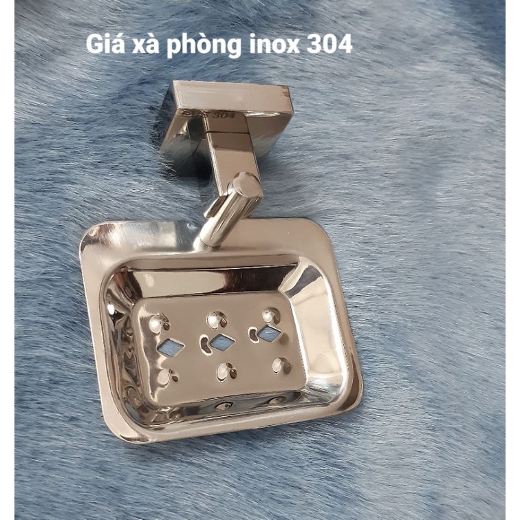 Khay để xà phòng,giá xà phòng chuẩn inox 304