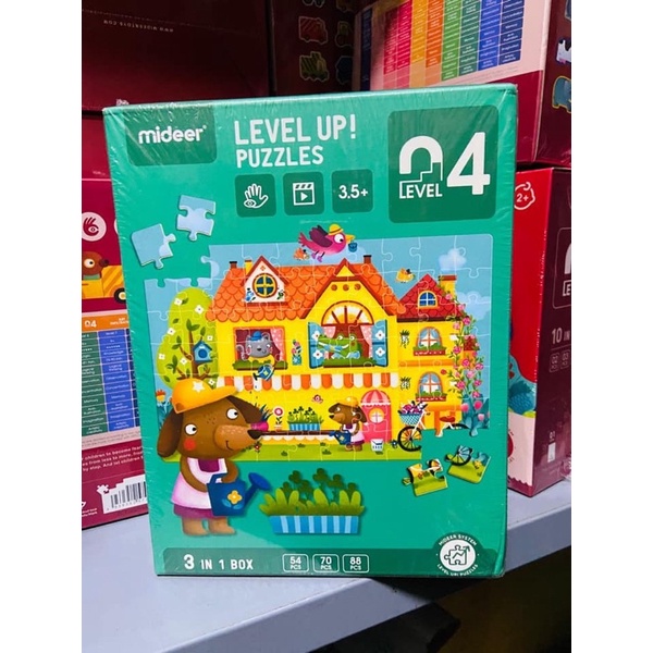 XẾP HÌNH THÔNG MINH CHO BÉ Level up puzzle