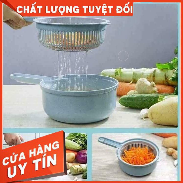 XẢ KHO+FREE SHIP] Bộ dụng cụ đa năng; thái mỏng , nạo sợi băm nhỏ và nạo hình