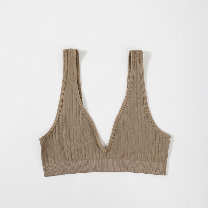 Áo Lót Croptop Nâng Ngực Lưng Chữ U Phong Cách Thể Thao Gợi Cảm Cho Nữ