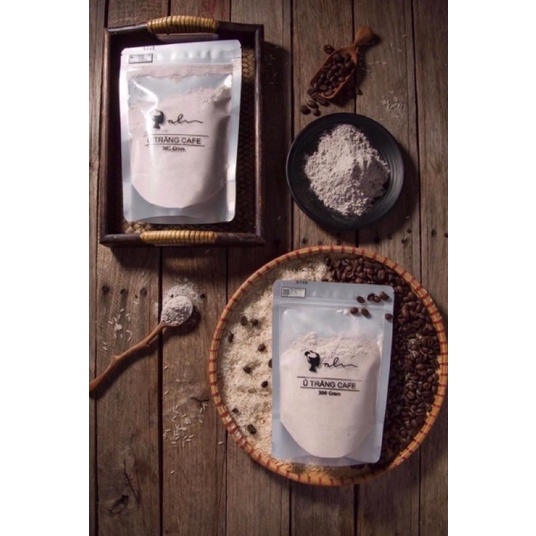 Ủ trắng Cafe 100% thiên nhiên 🎁cọ + que + thiệp + phiếu hdsd | BigBuy360 - bigbuy360.vn