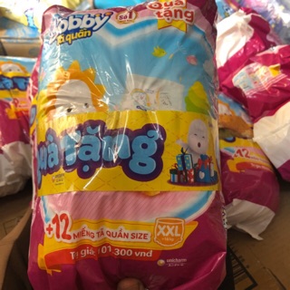 Combo 60 miếng tã quần bobby size XXL