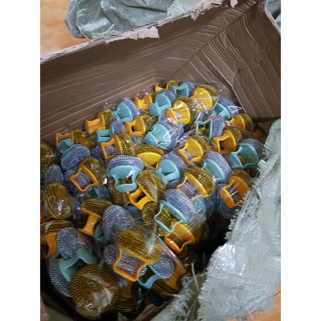 PVN21940 Dụng cụ cọ xoong nồi có núm tay cầm bằng nhựa T2