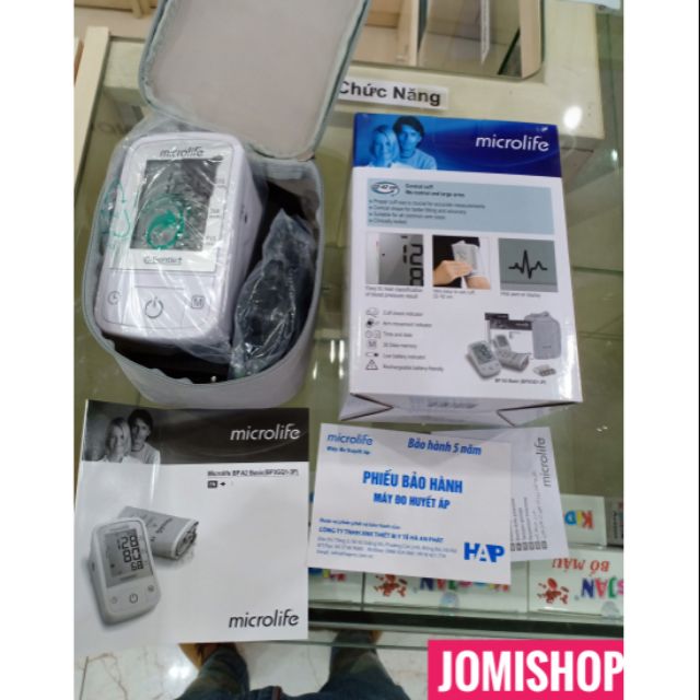 Máy đo huyết áp bắp tay Microlife BP A2 Basic