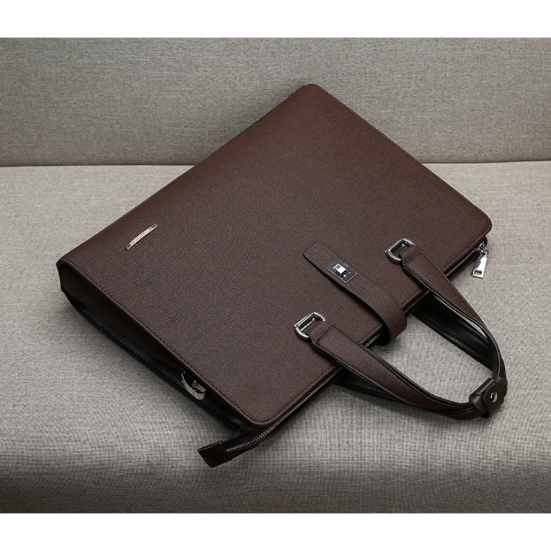 Cặp Da Công Sở,Cặp Đựng Laptop 1791 Da Thật - Vừa LapTop 15 inch | BigBuy360 - bigbuy360.vn