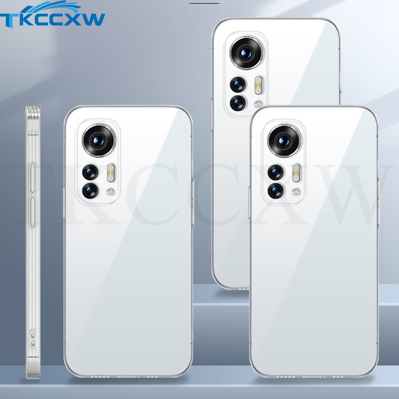 Ốp Điện Thoại Trong Suốt Cho Xiaomi Mi 12 11T 11 11X 10T Note 10 CC9 9 Pro Mi 8 Civi 12X 10S 10T 11 Lite 11 10 Ultra Mix 4