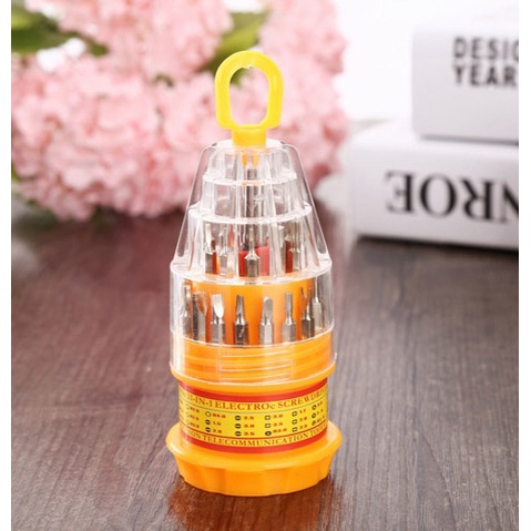 Bộ Tua Vít Đa Năng 31 Món Chuyên Dụng - Tiện Ích Cho Mọi Nhà