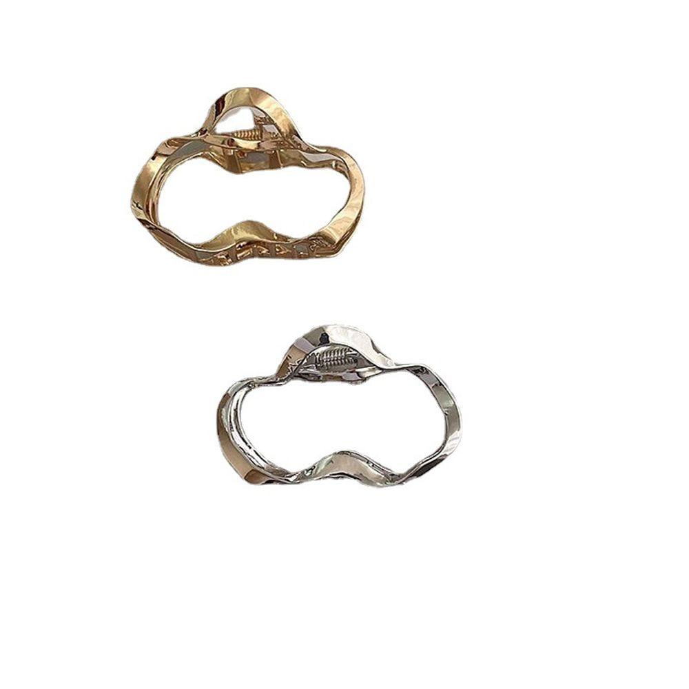 Kẹp Tóc Kim Loại Thiết Kế Hình Học Phong Cách Vintage Thời Trang Cho Nữ