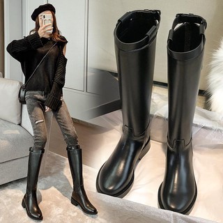 ☆Giày Boots Phong Cách Thời Trang Hàn Quốc 2020★Giày Boots Size Lớn Thời Trang Cá Tính Cho Nữ★Giày Bốt Hiệp Sĩ Thiết Kế Cá Tính Hợp Thời Trang★Giày Bốt Cao Gót Cổ Cao Thời Trang Thu Đông Cá Tính★Giày Bốt Da Đế Dày Thiết Kế Sành Điệu Cho Nữ★Giày Bốt Cổ Cao