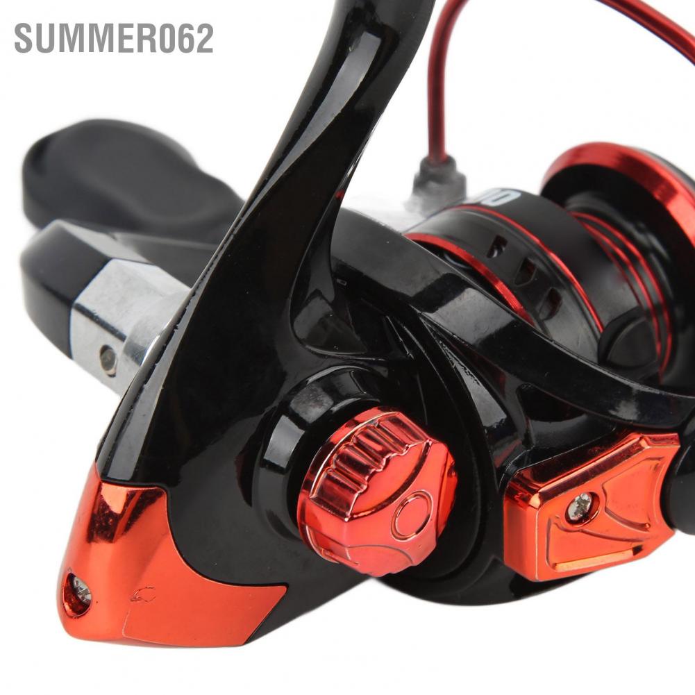 Summer062 DM1000 Spinning Reel 12BB Stainless Steel Bearing 5.2:1 Speed Metal Spool Fishing