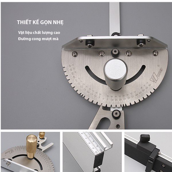 Cữ cắt góc bàn cưa - bàn phay  dùng cho cưa bàn cắt gỗ