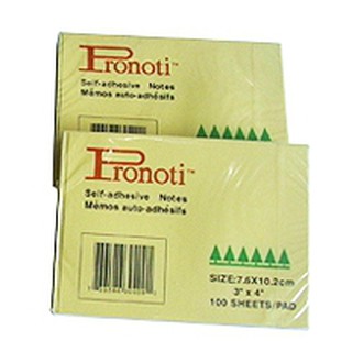 Giấy note, giấy ghi chú vàng 3x4