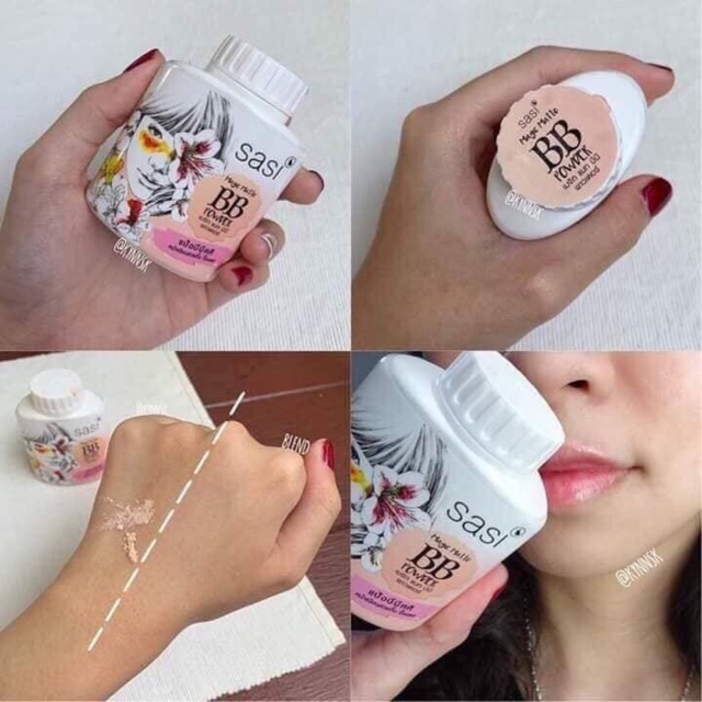 Phấn bột kiềm dầu sasi Thái
