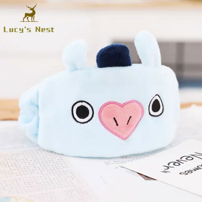 Bts Bt21 Băng Đô Rửa Mặt / Trang Điểm Co Giãn Họa Tiết Bt21 Một Kích Thước Cho Nam Và Nữ