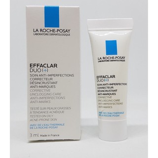 KEM DƯỠNG GIẢM MỤN EFFACLAR DUO (+) mini ( chính hãng )- La roche posay EFFACLAR DUO (+) 3ml