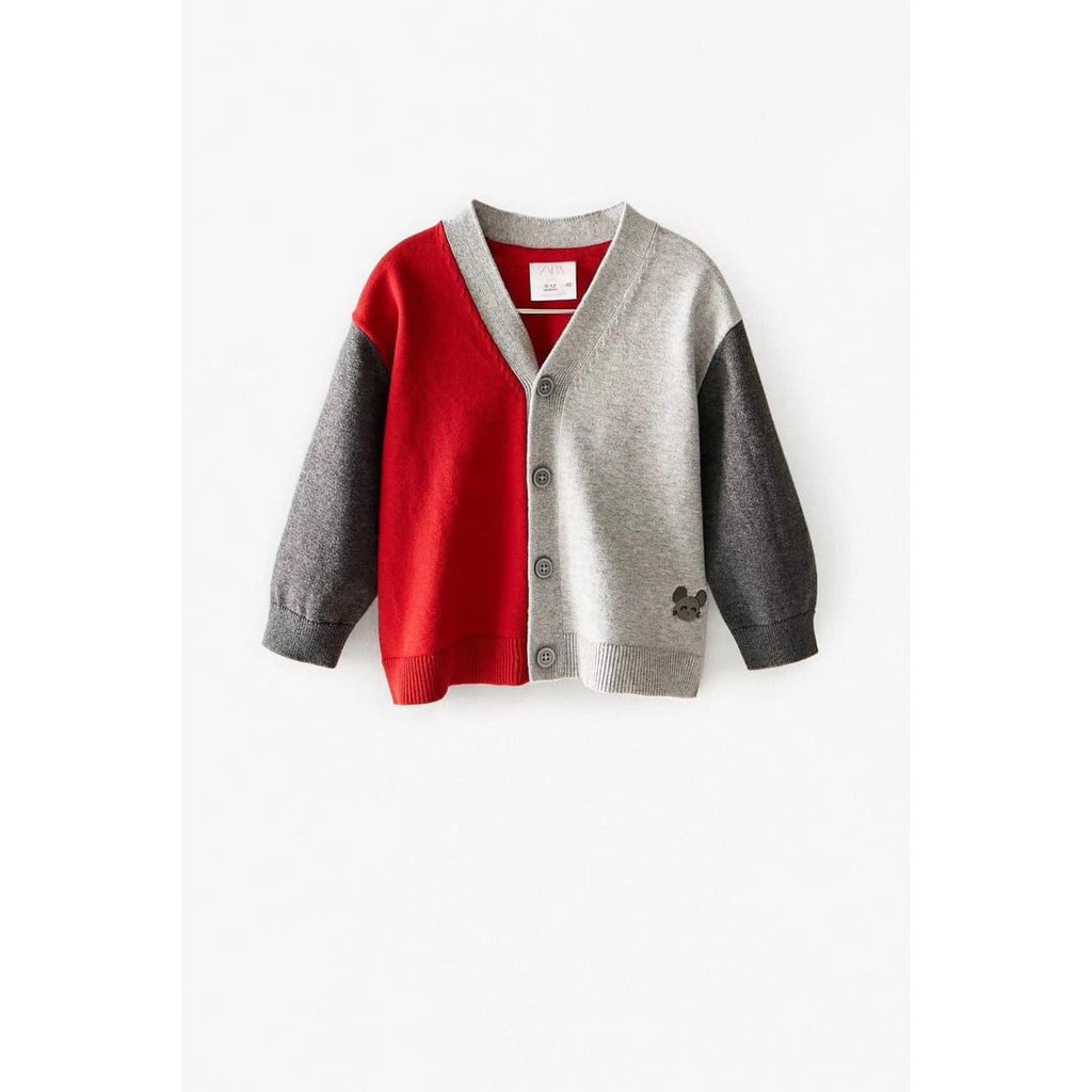 Áo Cardigan Zara thêu chuột rất xinh