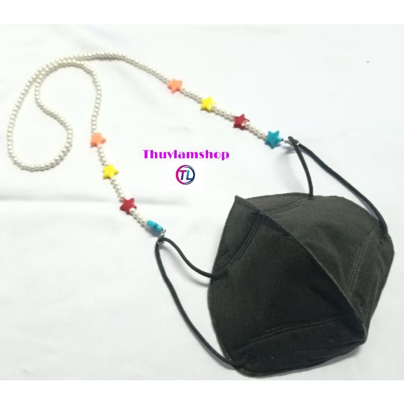 Dây đeo khẩu trang chống rớt mã T23 ngôi sao may mắn kiểu Hàn thời trang tiện lợi