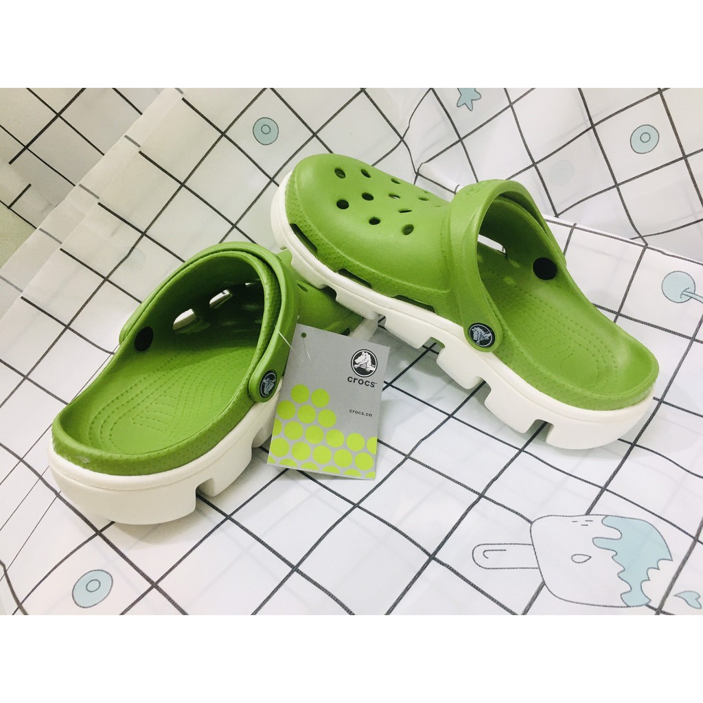 Dép CR cá, dép sục đế cao Full Tag cao cấp đẹp nhất ( tặng kèm 10 Sticker ) 88227