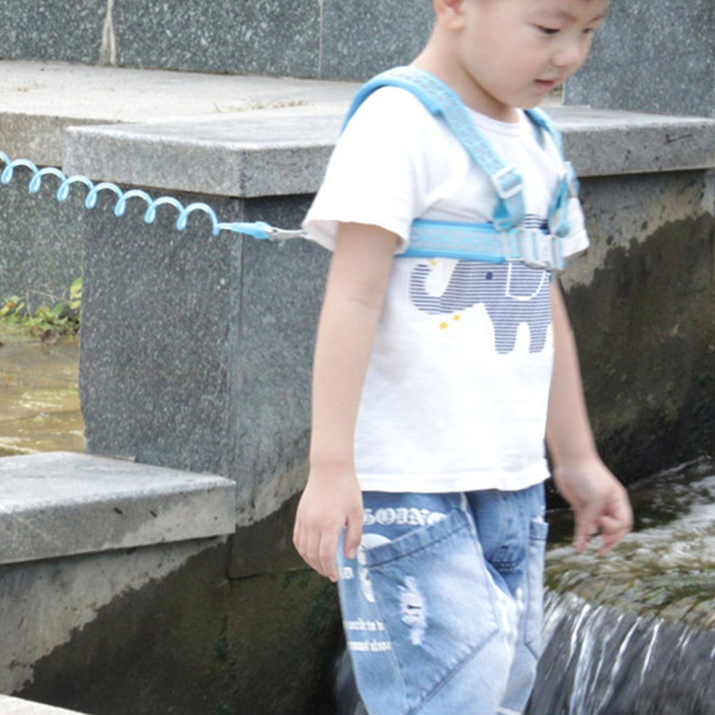 Dây Đeo Cổ Tay Chống Thất Lạc Màu Phản Quang An Toàn Cho Bé