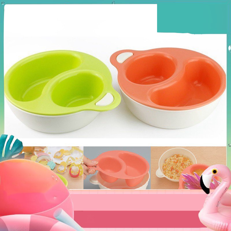 NXG Bát ăn dặm chia ngăn Inomata cho bé ăn dặm - Hàng nội địa Nhật