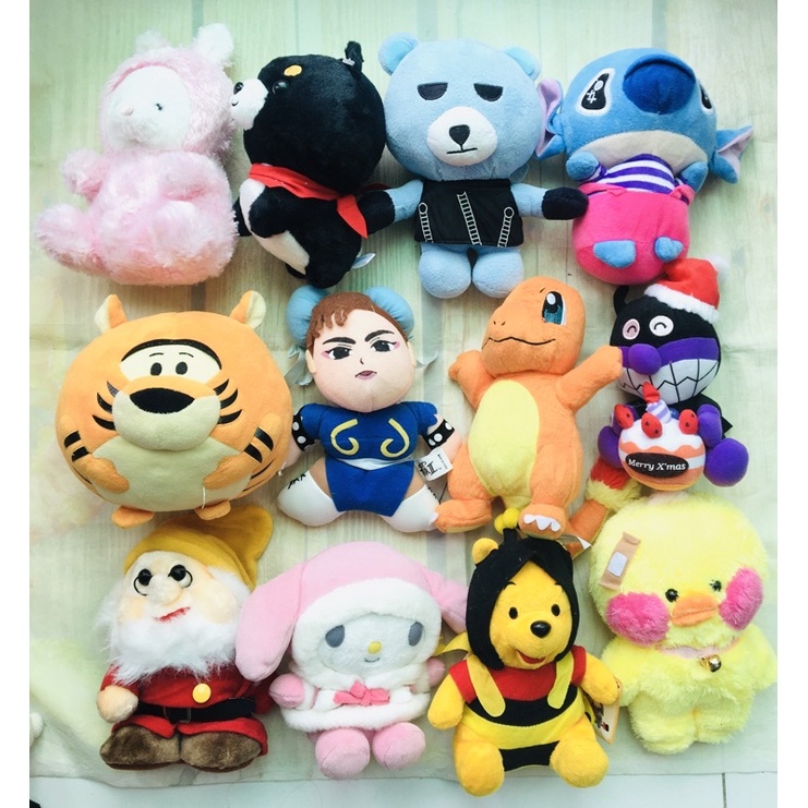 MC)Gấu bông size 17-28cm