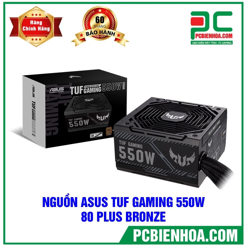 Nguồn máy tính ASUS TUF GAMING 550W Bronze