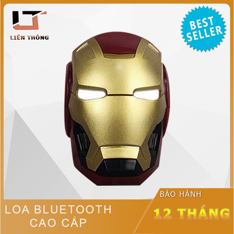 Loa Bluetooth Nghe Nhạc Siêu Chất Ngầu Hình Iron Man BẢO HÀNH 1 NĂM - Âm Thanh Siêu Chất Lượng - Thiết Kế Siêu Chất