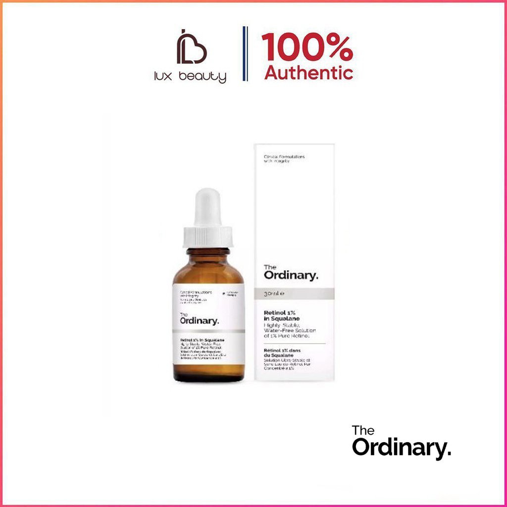 (Hàng Auth, có bill ) Serum giảm mụn, chống lão hoá The Ordinary Retinol 1% In Squalane