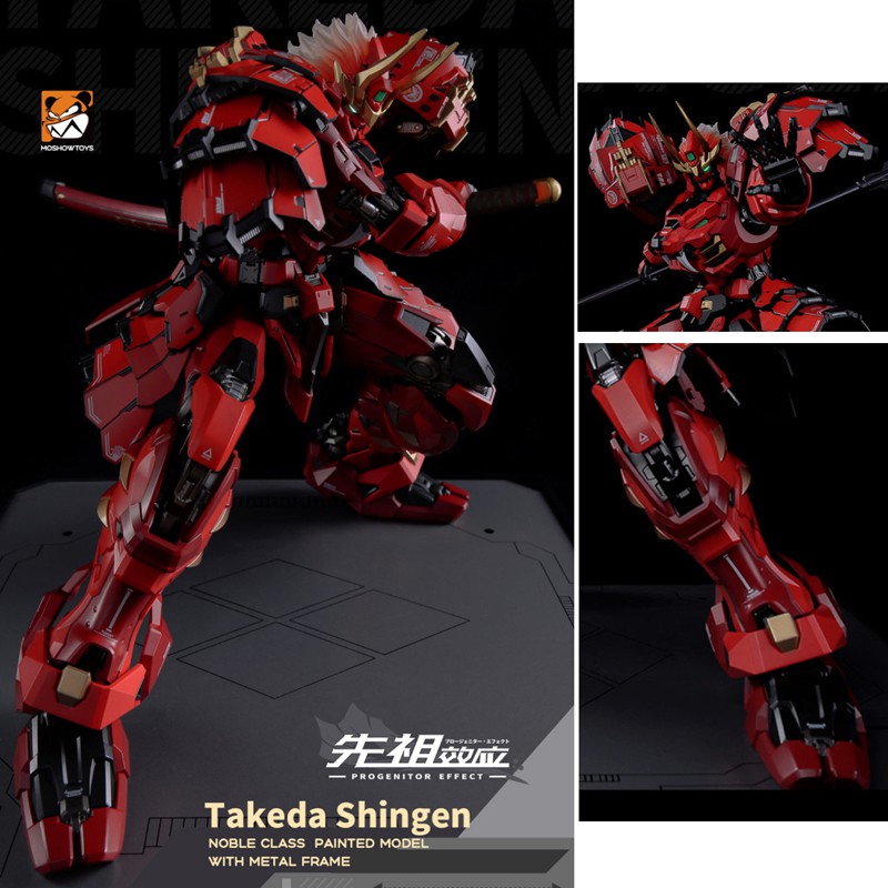 Hàng có sẵn mô hình ráp sẵn metal build takeda shingen moshow - ảnh sản phẩm 4