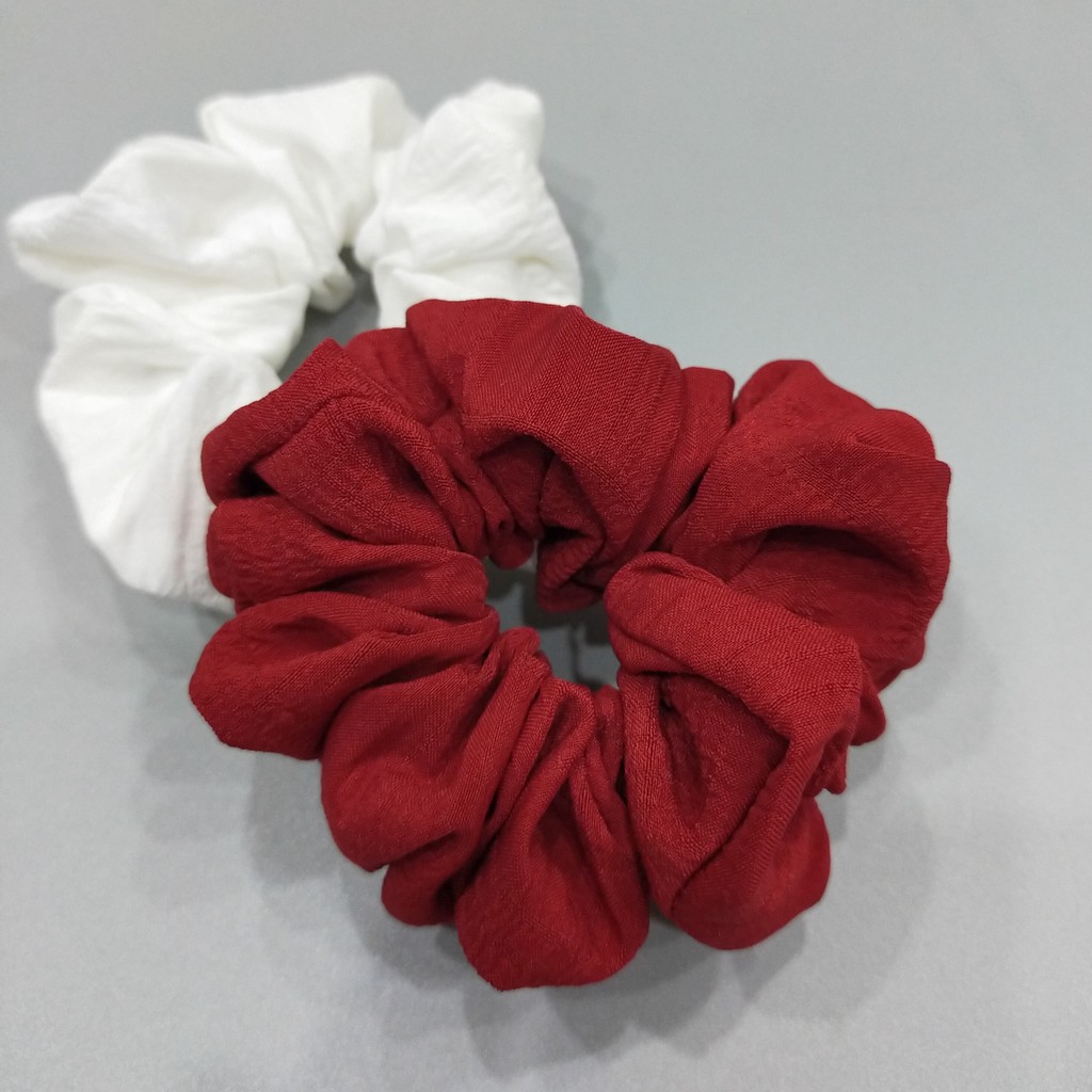 Đồ Cột Tóc Vải Scrunchies Makeup, Dây Buộc Tóc Crunchies Phụ Kiện Tóc Nữ