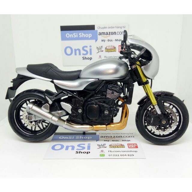MÔ HÌNH XE KAWASAKI Z900RS CAFE 1/12 MAISTO ĐỘ