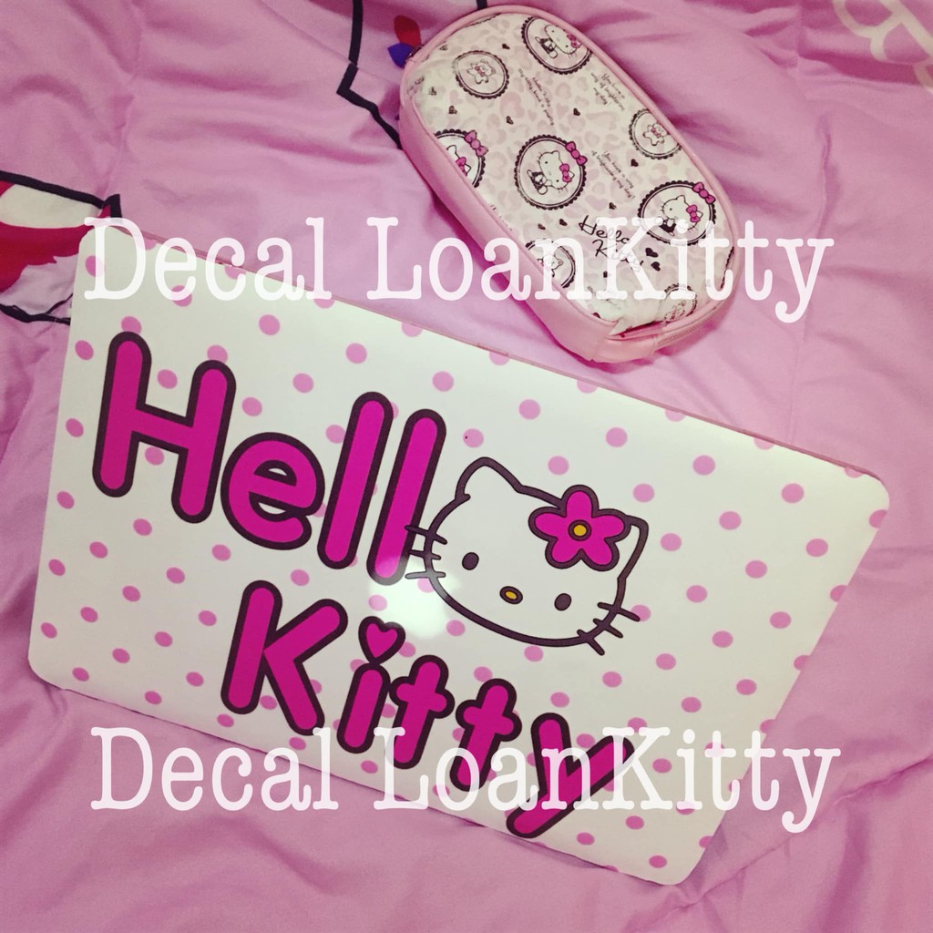 🌸LoanKitty🌸decal dán laptop độc quyền Kitty mẫu mới siu cuteee 😘 | WebRaoVat - webraovat.net.vn