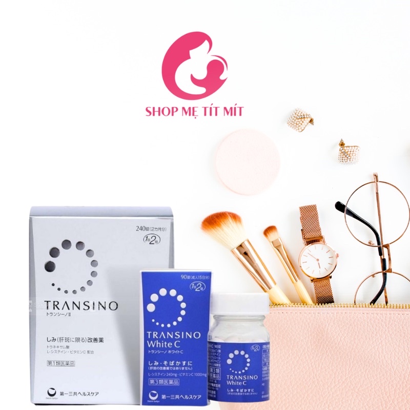 Viên uống sáng da giảm nám Transino 240 viên 120 viên Nhật