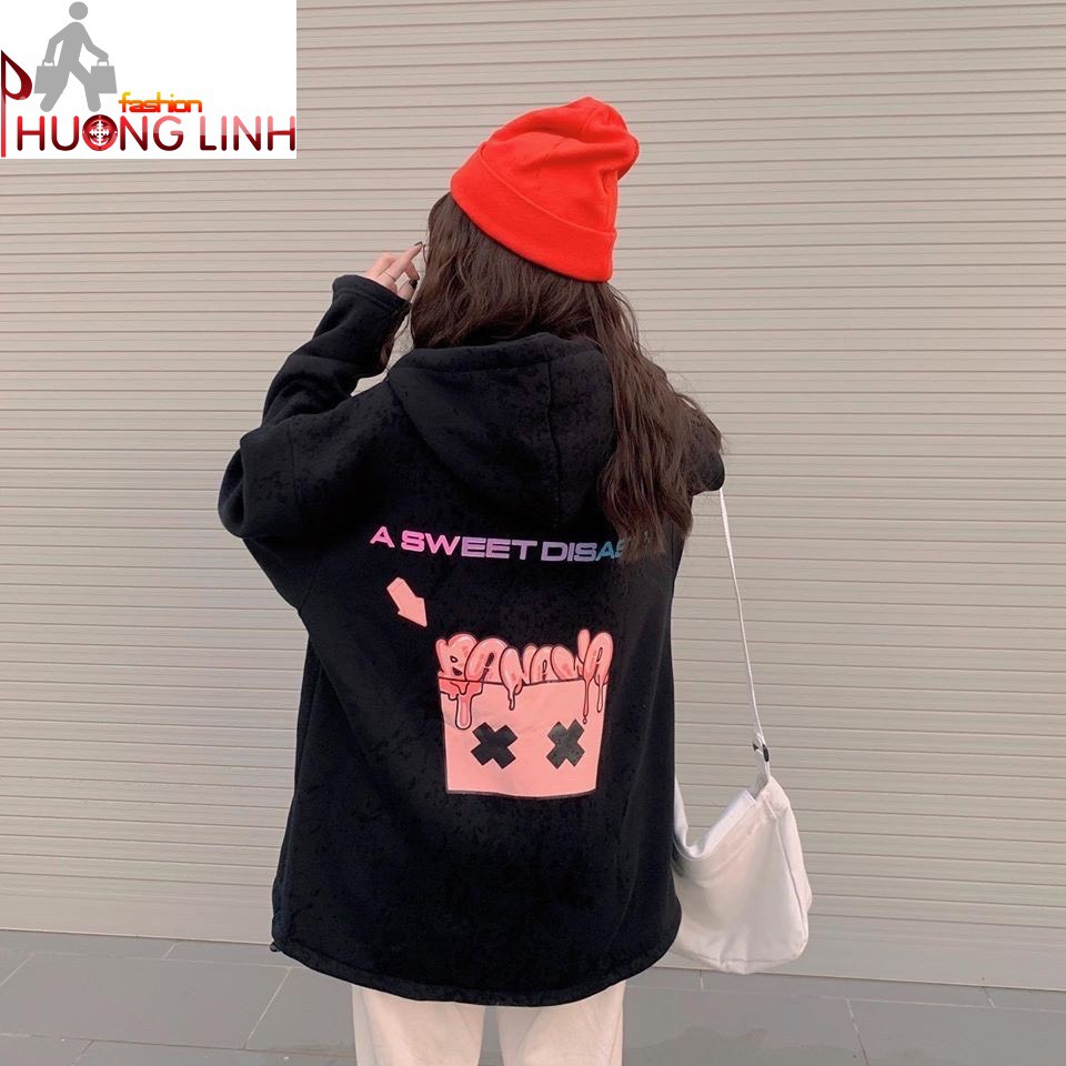Áo khoác Hoodie Unisex nam nữ đều mặc được | Áo khoác Sweet | BigBuy360 - bigbuy360.vn