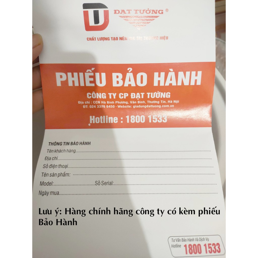 Nồi điện kho cá thịt Đạt Trường hầm cháo chậm 1,5 và 2.5l