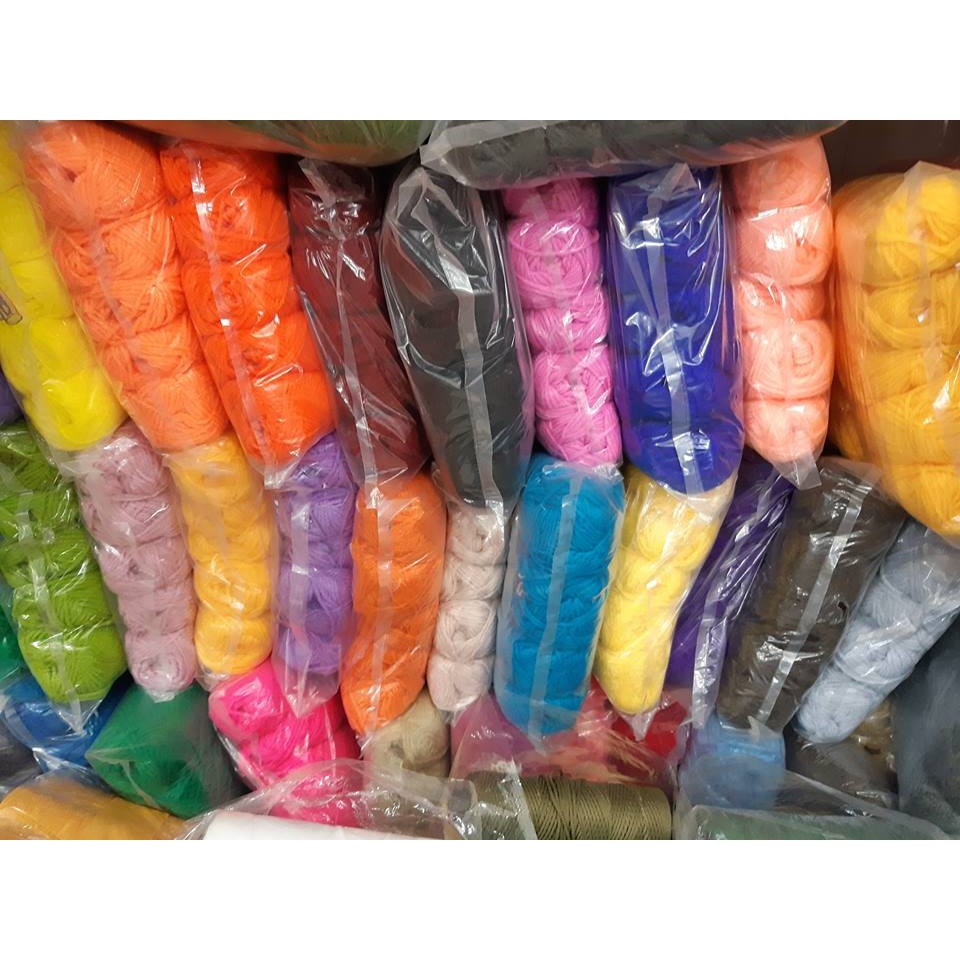 Combo  20 cuộn len đủ màu : 300k/combo