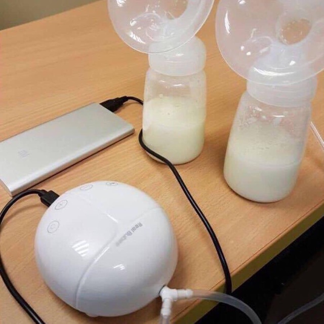 Máy hút sữa điện đôi, máy vắt sữa điện REAL BUBEE siêu tiện dụng