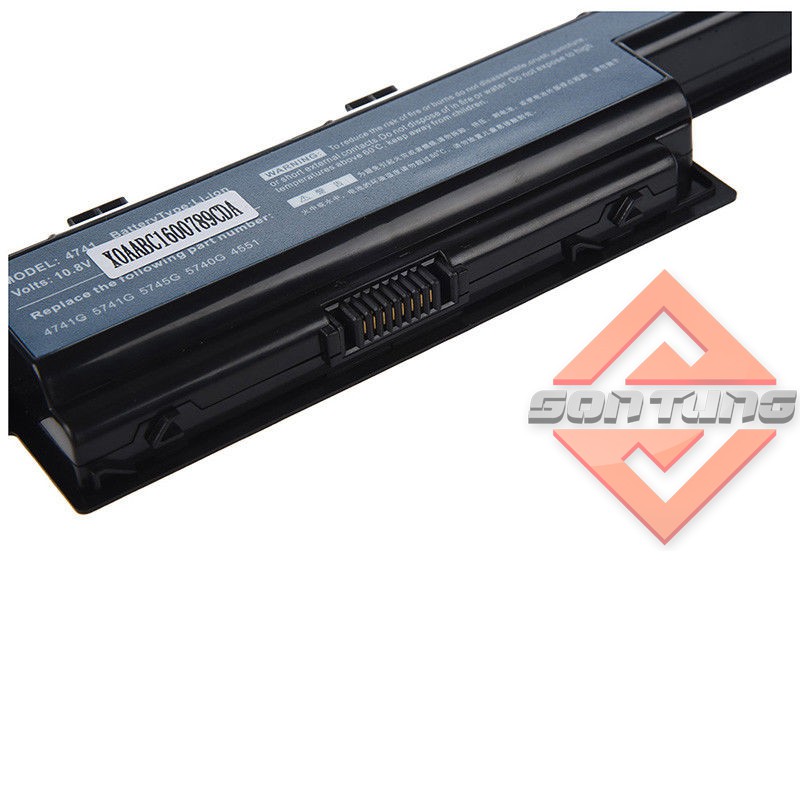 Pin Laptop Acer Aspire 4738, 4733, 4741, 5741, 4551G, 4743G, 4750G, 7551G, 4253, 4749 6 Cell 5200mAh