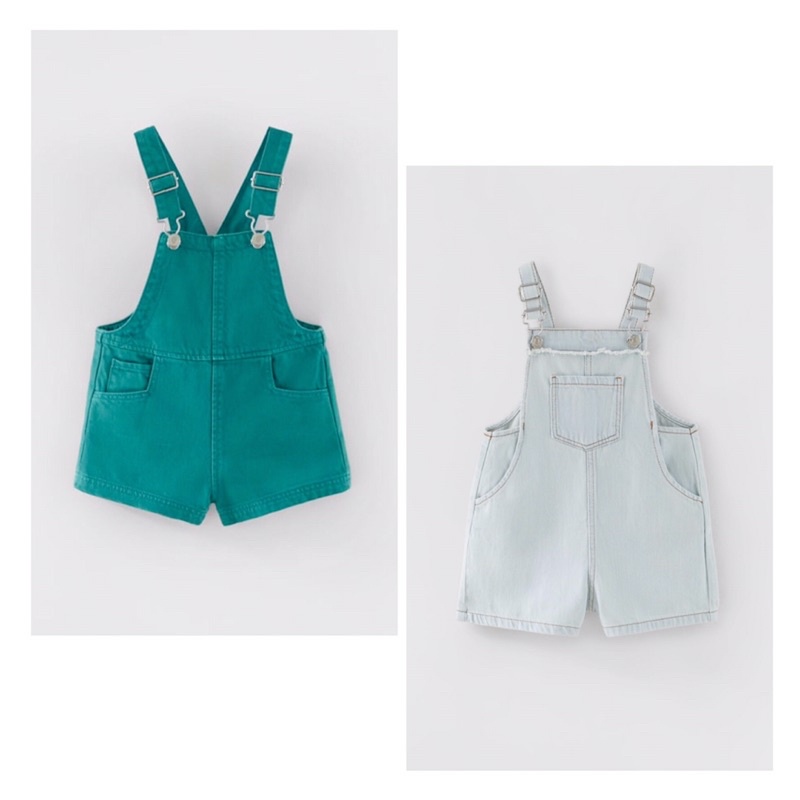 (ZARA) yếm bò cho bé gái vợt sale