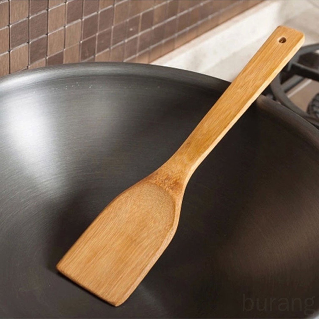 Xẻng tre chống dính chịu nhiệt độ cao tiện dụng cho nhà bếp